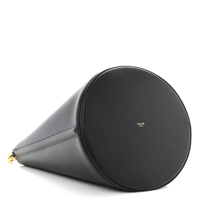 Celine Smooth Calfskin Bucket 16 Bag Black 5 of 11