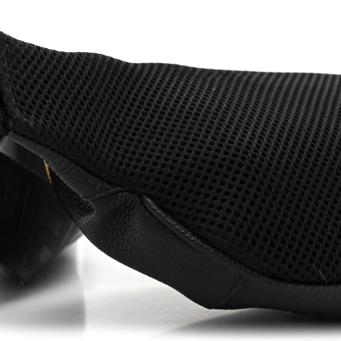 Grained Calfskin Vanitas Medea Belt Bag Black