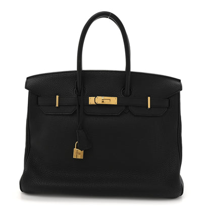 Hermes Togo Birkin 35 Black 1 of 10