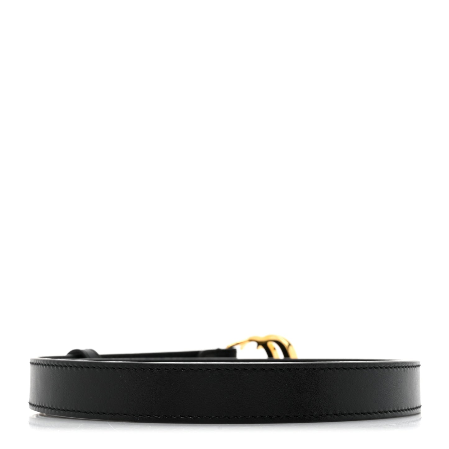 Calfskin Double G 20mm Belt 90 36 Black