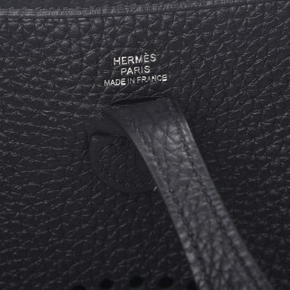 Hermes Taurillon Clemence Evelyne TPM Black 6 of 8