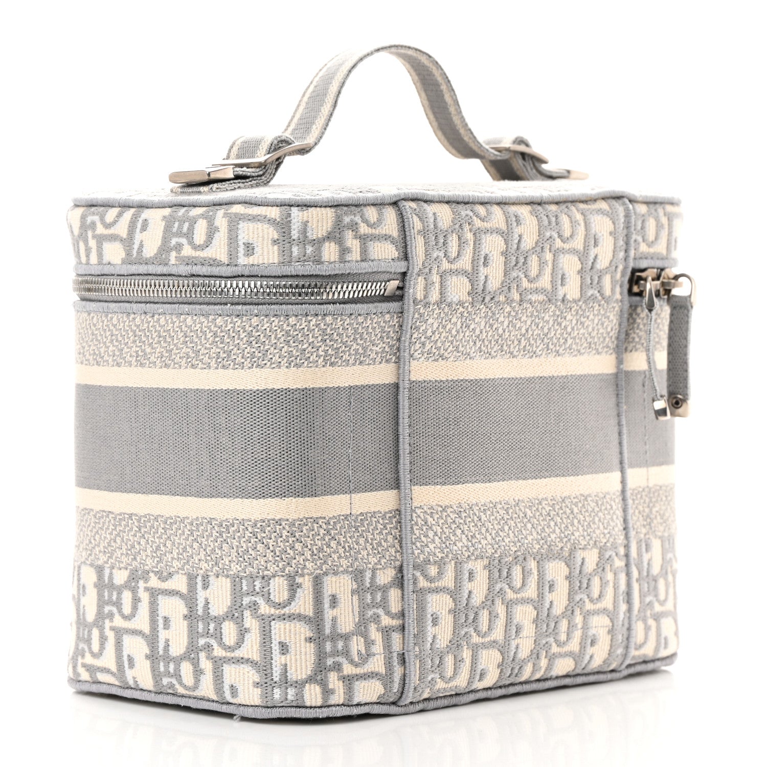 Christian Dior Oblique Diortravel Vanity Case Grey 3 of 12