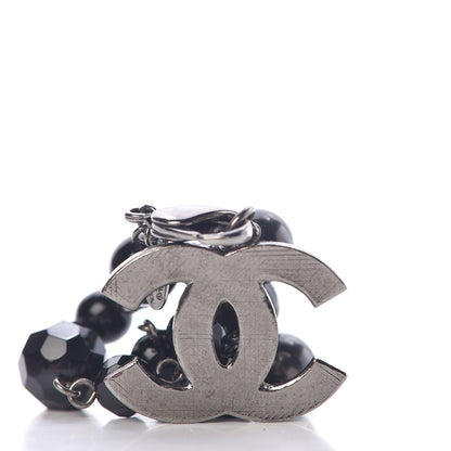 Chanel Ruthenium Bead CC Bracelet Black 6 of 7