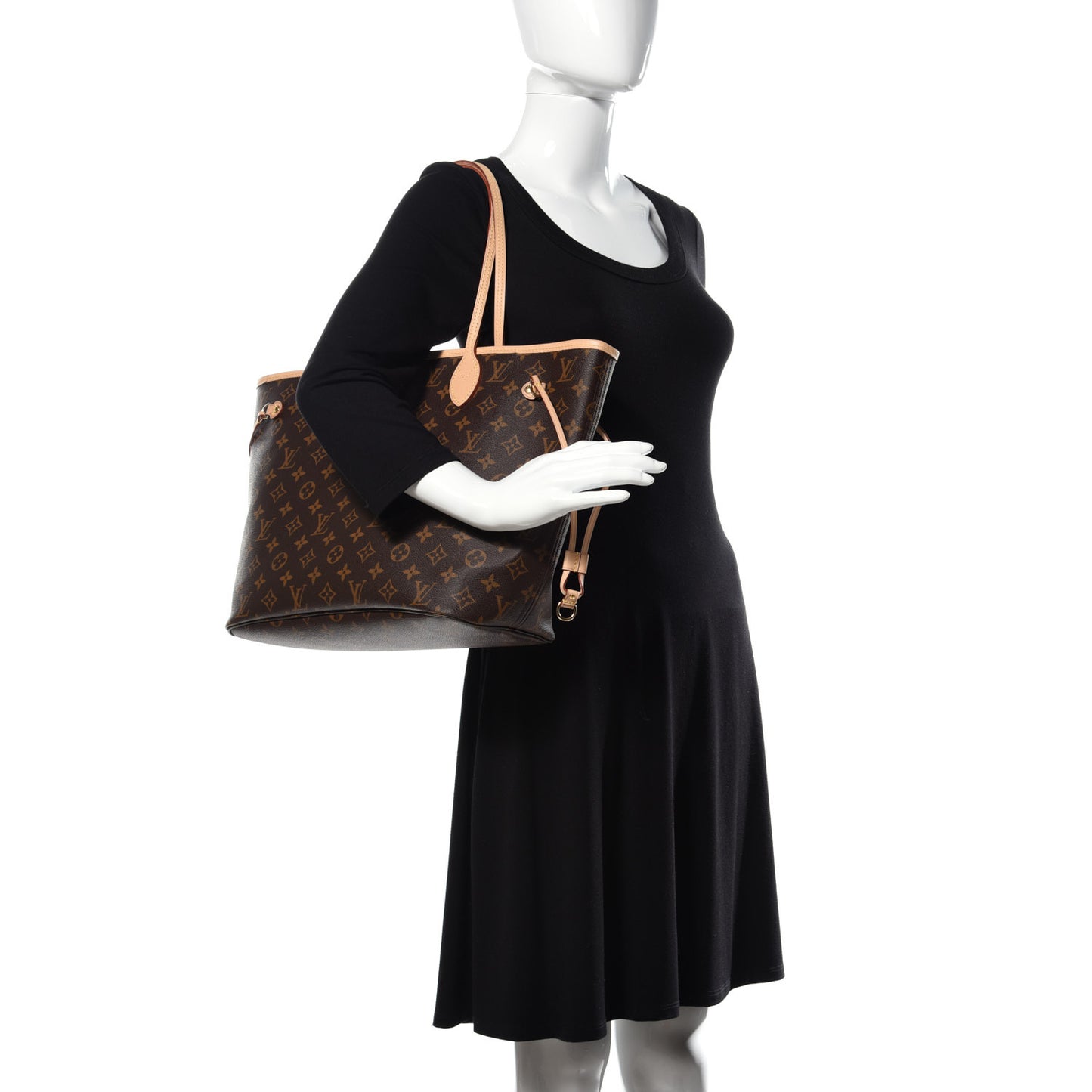 Monogram Neo Neverfull MM Cherry