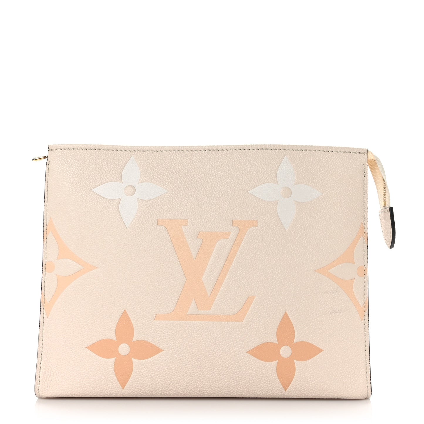 Empreinte Monogram Giant By The Pool Toiletry Pouch 26 Cream Saffron