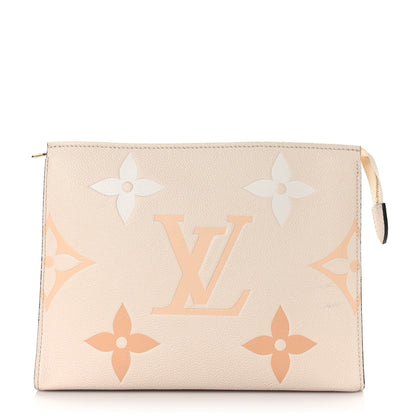 Louis Vuitton Empreinte Monogram Giant By The Pool Toiletry Pouch 26 Cream Saffron 1 of 8