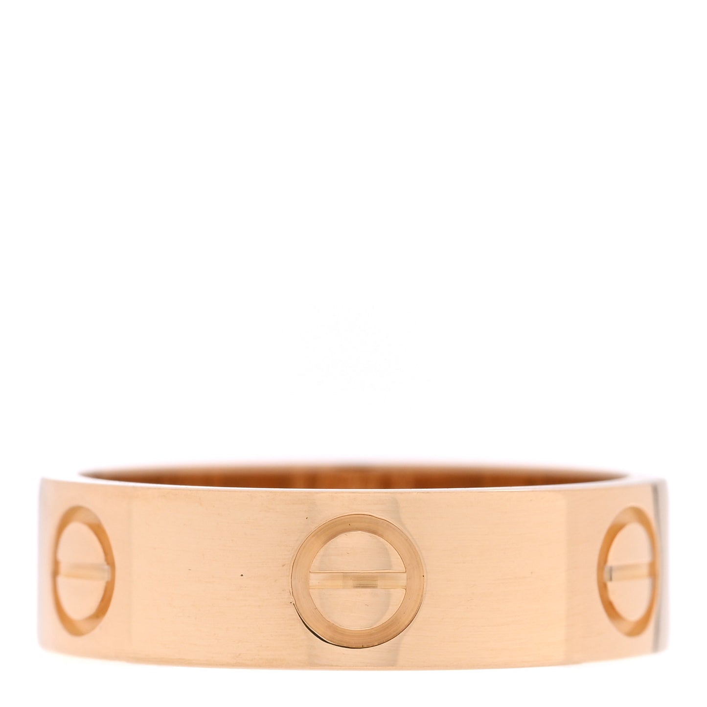 18K Yellow Gold 5.5mm LOVE Ring 53 6.5