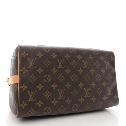 Louis Vuitton Monogram Patches Speedy Bandouliere 30 4 of 11