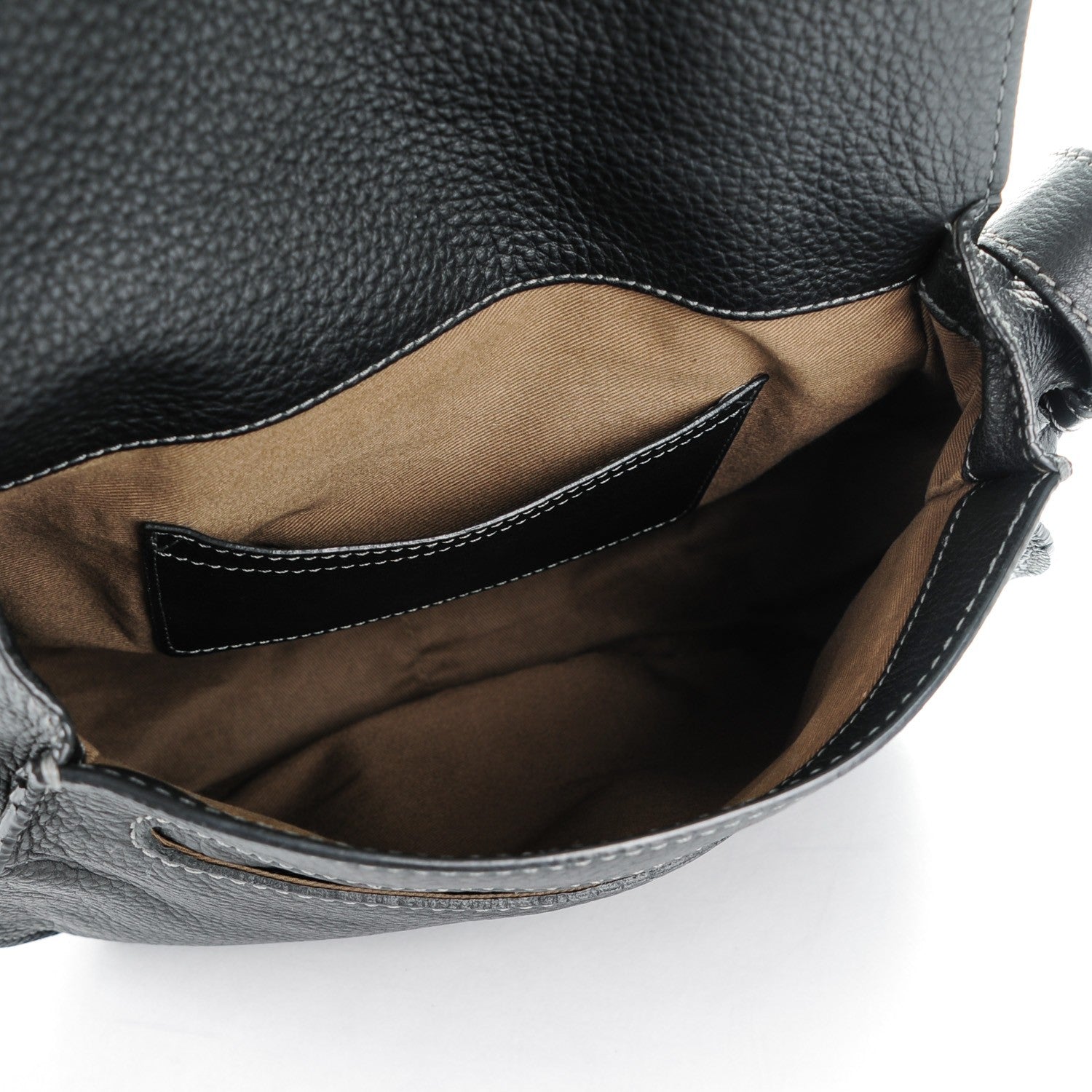 Chloe Calfskin Medium Marcie Round Crossbody Bag Black 5 of 9