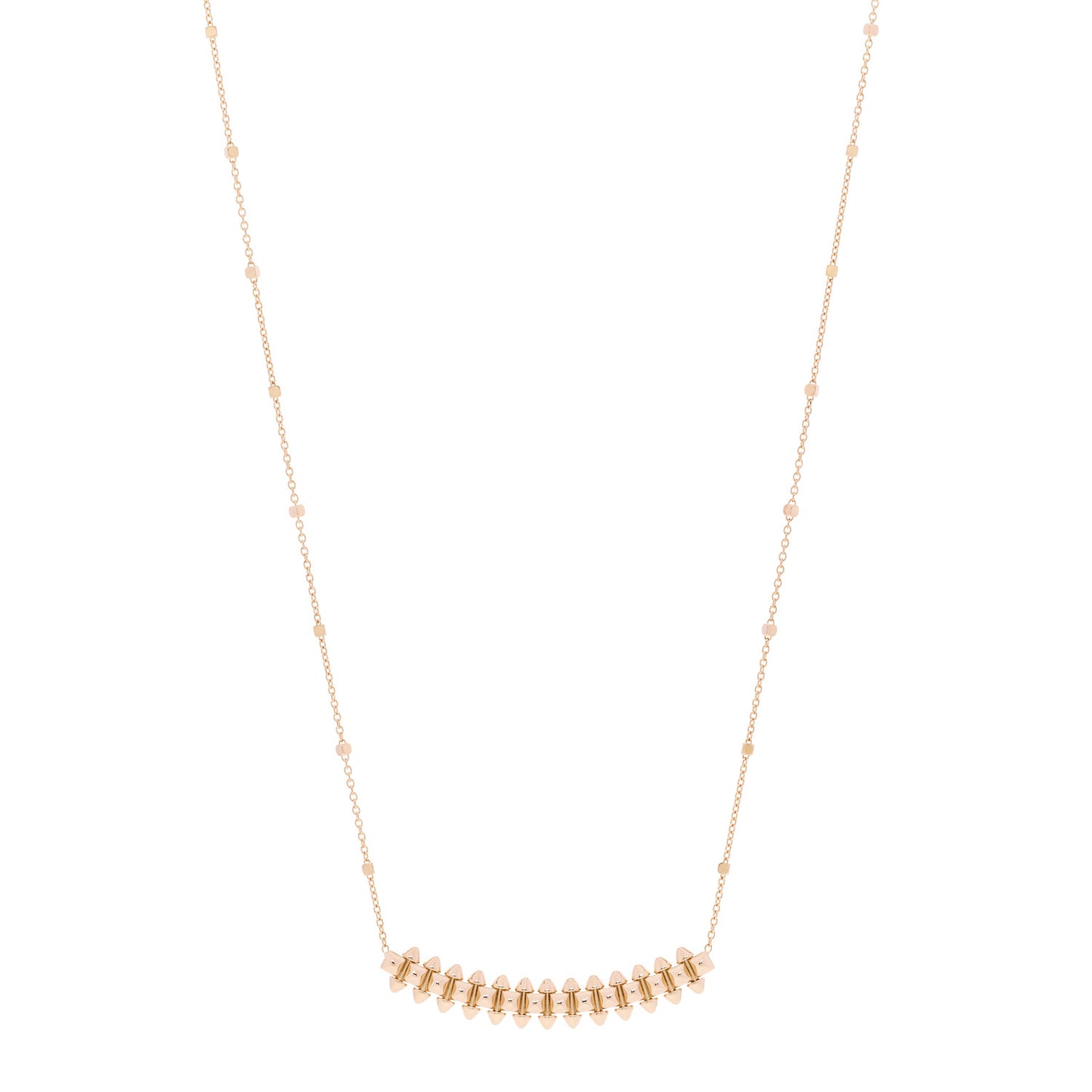 18K Pink Gold Small Clash de Cartier Necklace