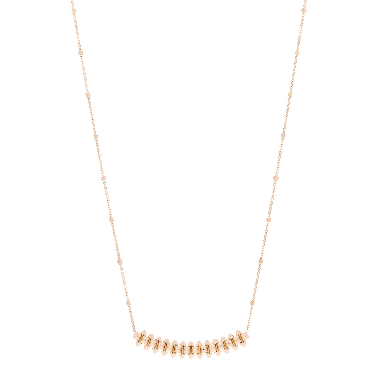 Cartier 18K Pink Gold Small Clash de Cartier Necklace 1 of 7