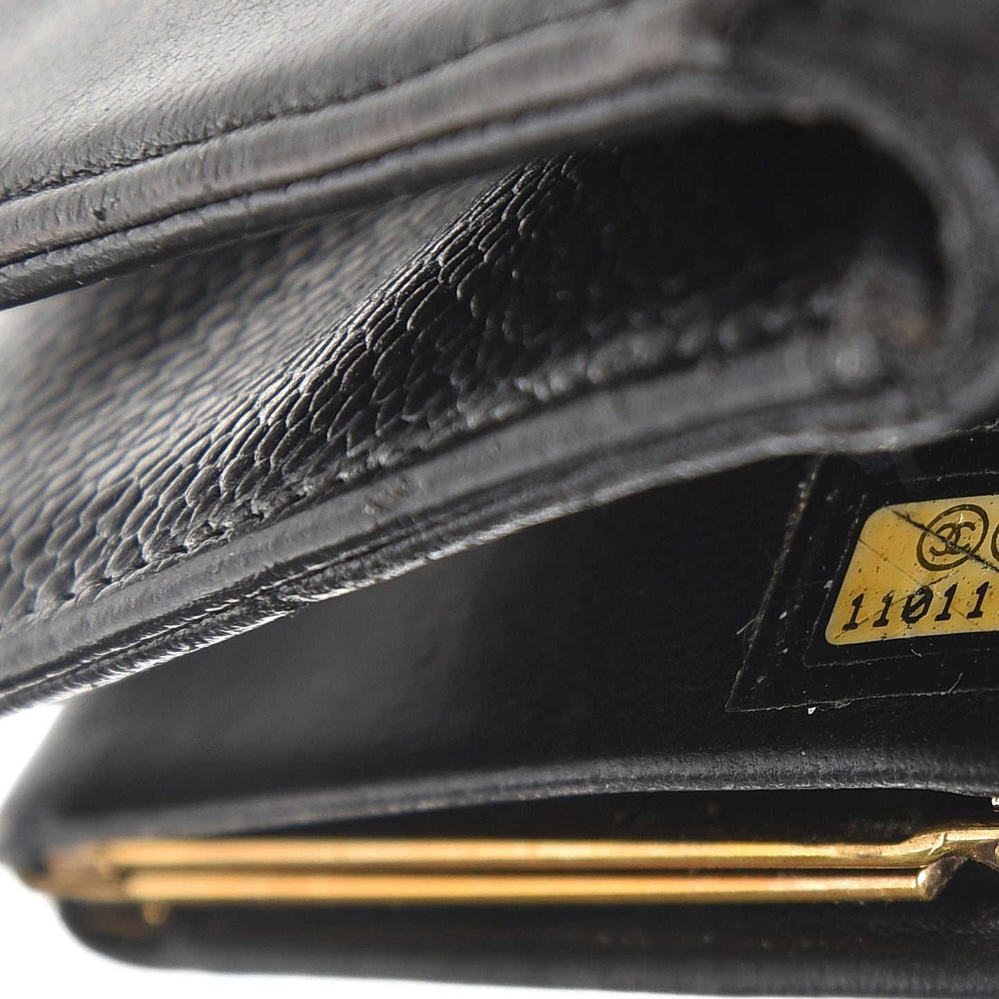 Caviar Timeless CC French Wallet Black