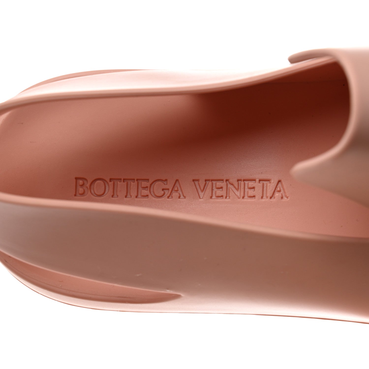 Bottega Veneta Rubber Puddle Sandals 39 Peachy 7 of 8