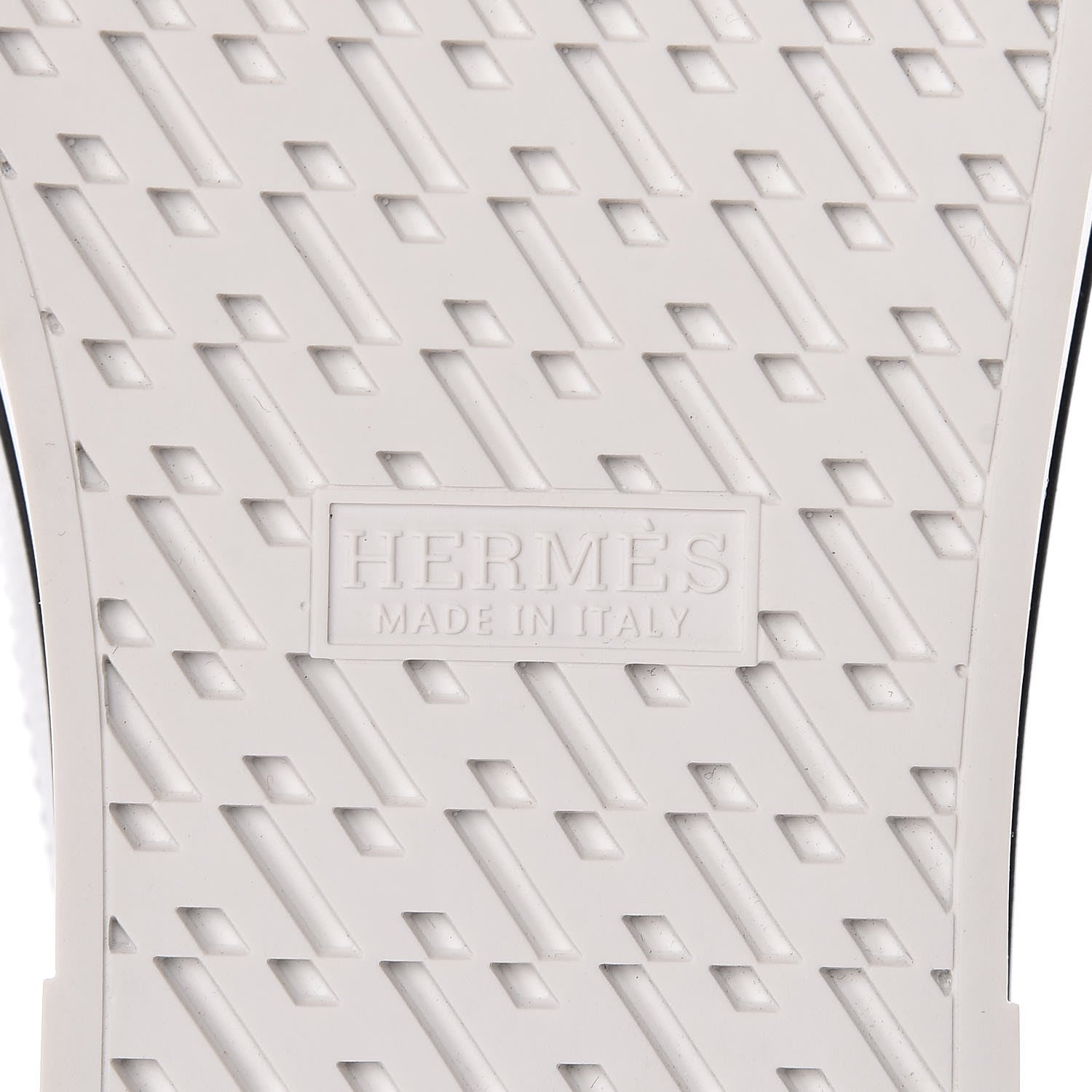 Hermes Metallic Epsom Womens Voltage Sneakers 36 Gris Argente Vieilli Black 6 of 9