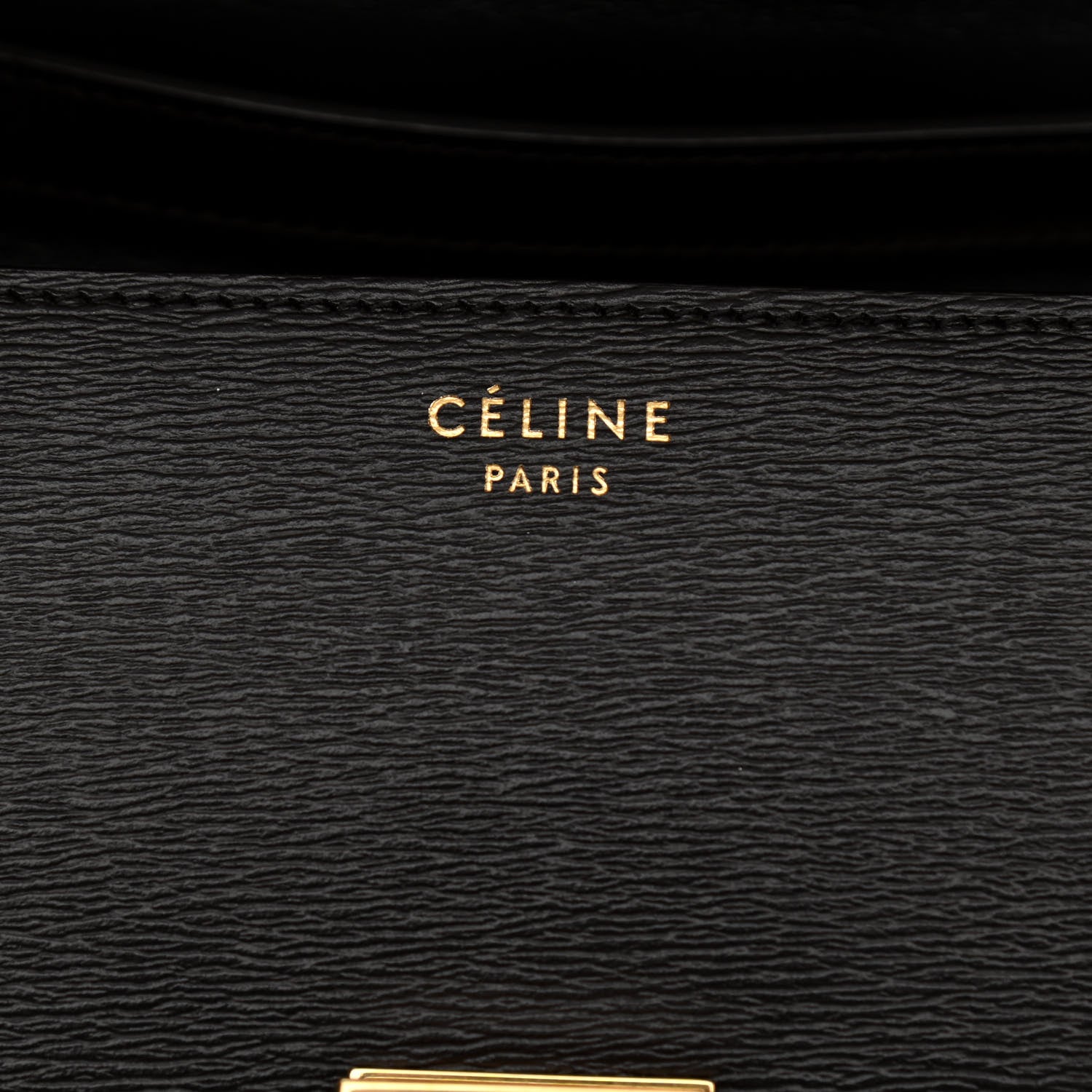 Celine Liege Calfskin Medium Classic Box Flap Bag Espresso 6 of 8