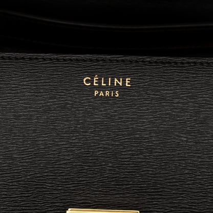 Celine Liege Calfskin Medium Classic Box Flap Bag Espresso 6 of 8
