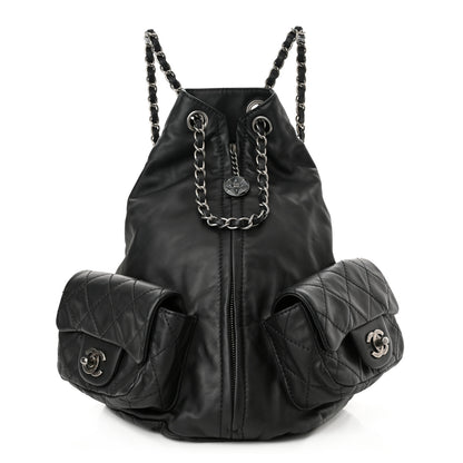 Chanel Calfskin Large Backpack Is Back Black 1 of 10