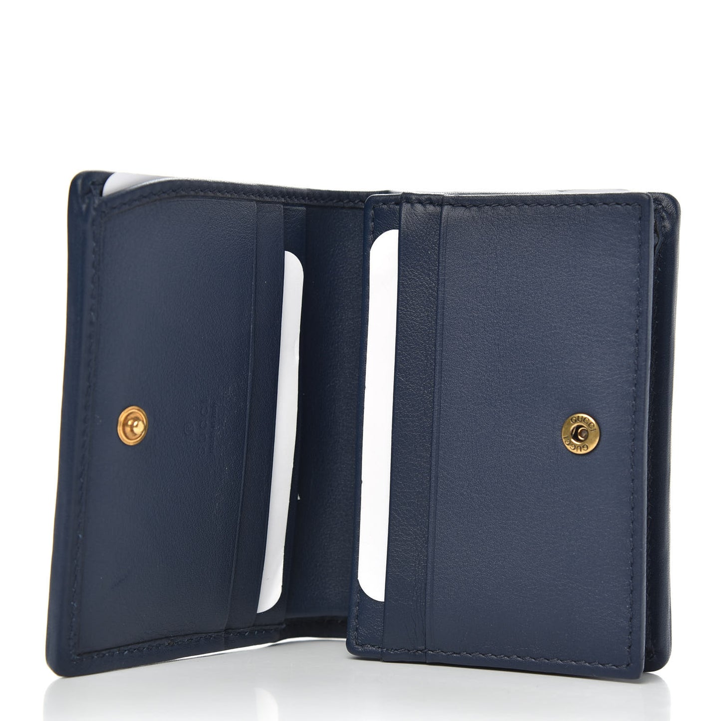Canvas Flora Floral Trapuntata Zumi Card Case Wallet Great White Multicolor Blue Agata