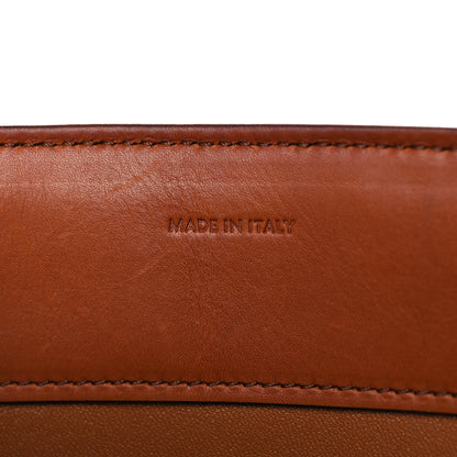 Celine Satinated Calfskin Medium 16 Top Handle Bag Tan 6 of 15