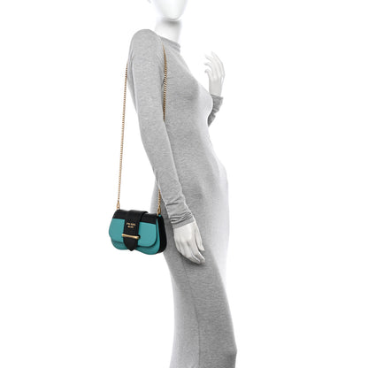 Prada City Calfskin Sidonie Belt Bag Assenzio Black 2 of 9