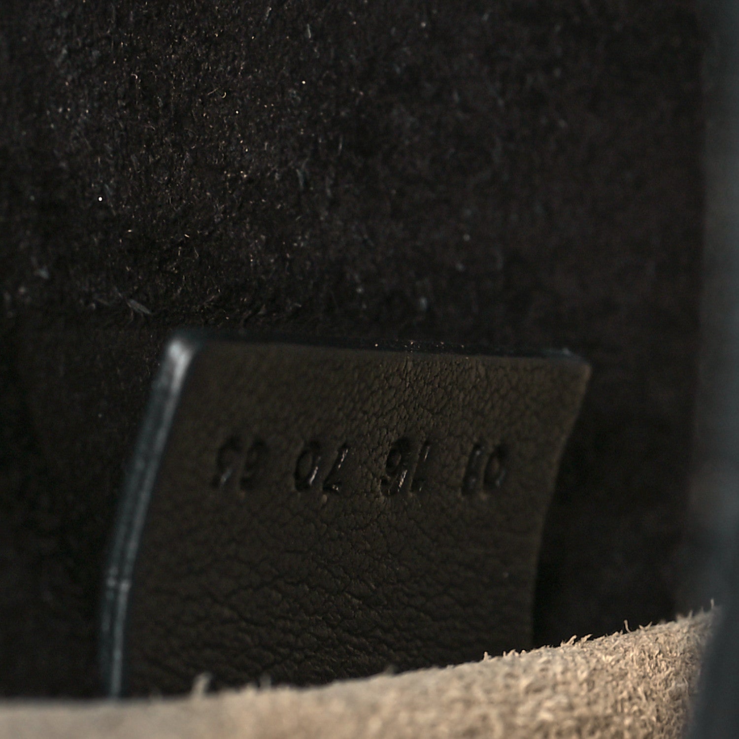 Chloe Suede Calfskin Braided Mini Hudson Shoulder Bag Black 7 of 10
