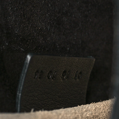 Chloe Suede Calfskin Braided Mini Hudson Shoulder Bag Black 7 of 10