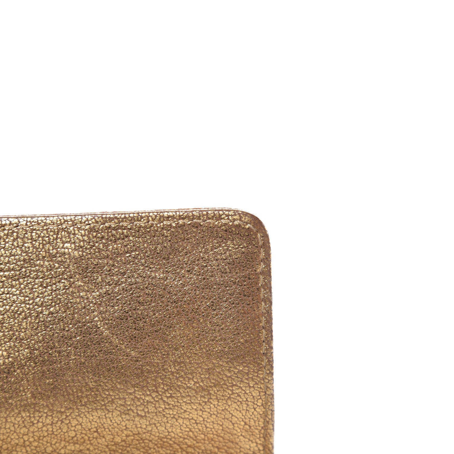 Chanel Metallic Goatskin Quilted Rita Flap Gold 18 of 19
