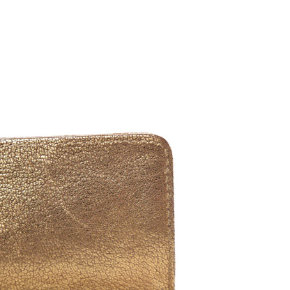 Chanel Metallic Goatskin Quilted Rita Flap Gold 18 of 19