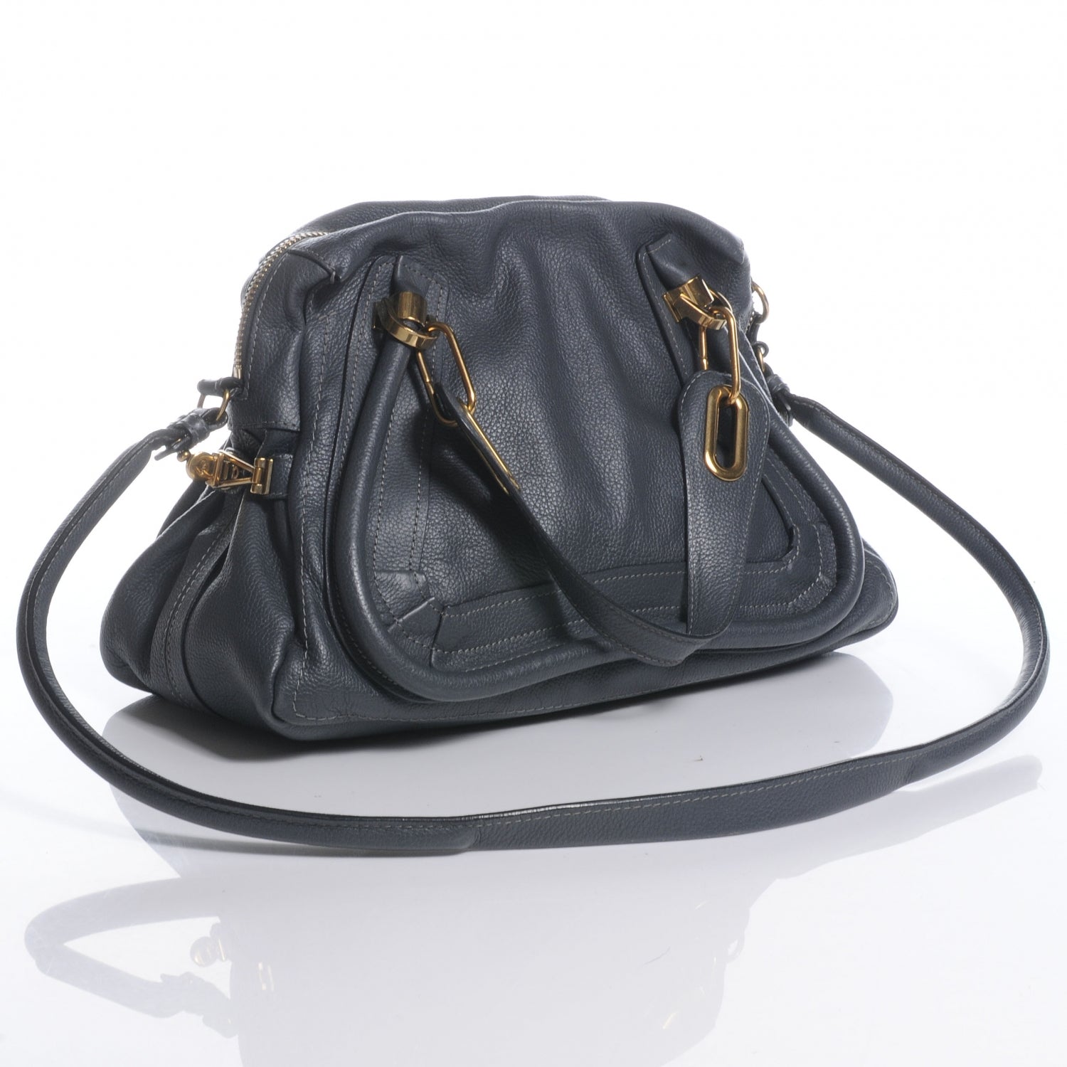 Chloe Calfskin Medium Paraty Celtic Night 3 of 9