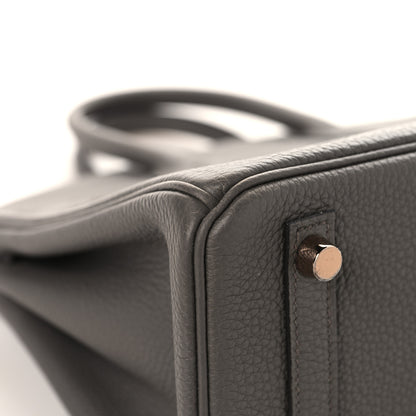 Hermes Togo Birkin 25 Etain 19 of 23