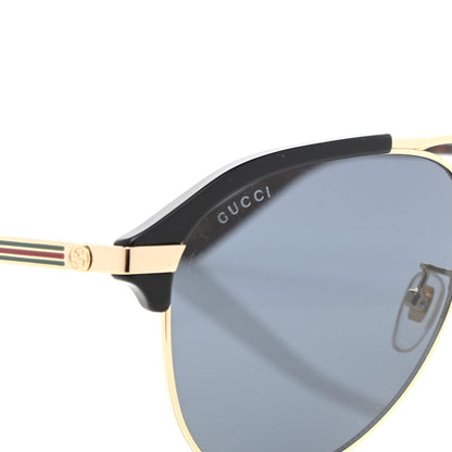 Gucci Web Aviator Sunglasses GG0288SA Gold 6 of 7