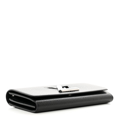 Louis Vuitton Epi Twist Wallet Black 4 of 7