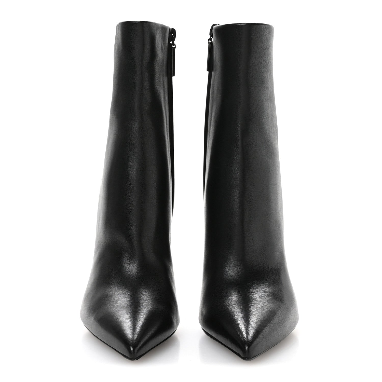 Saint Laurent Nappa Vendome Opyum Ankle Boots 37 Black 3 of 9