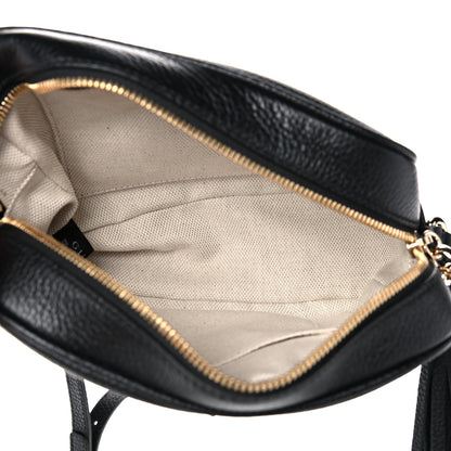 Gucci Pebbled Calfskin Small Soho Disco Bag Black 5 of 11