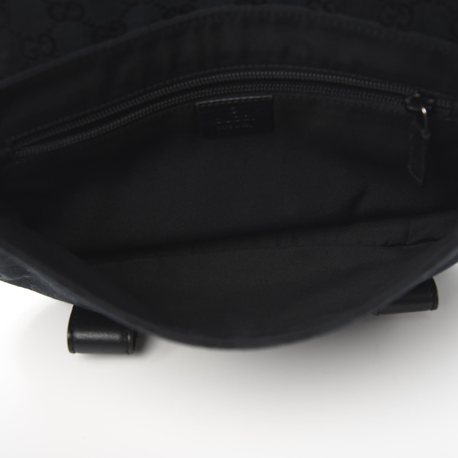 Gucci Monogram Waist Belt Bag Black 4 of 8