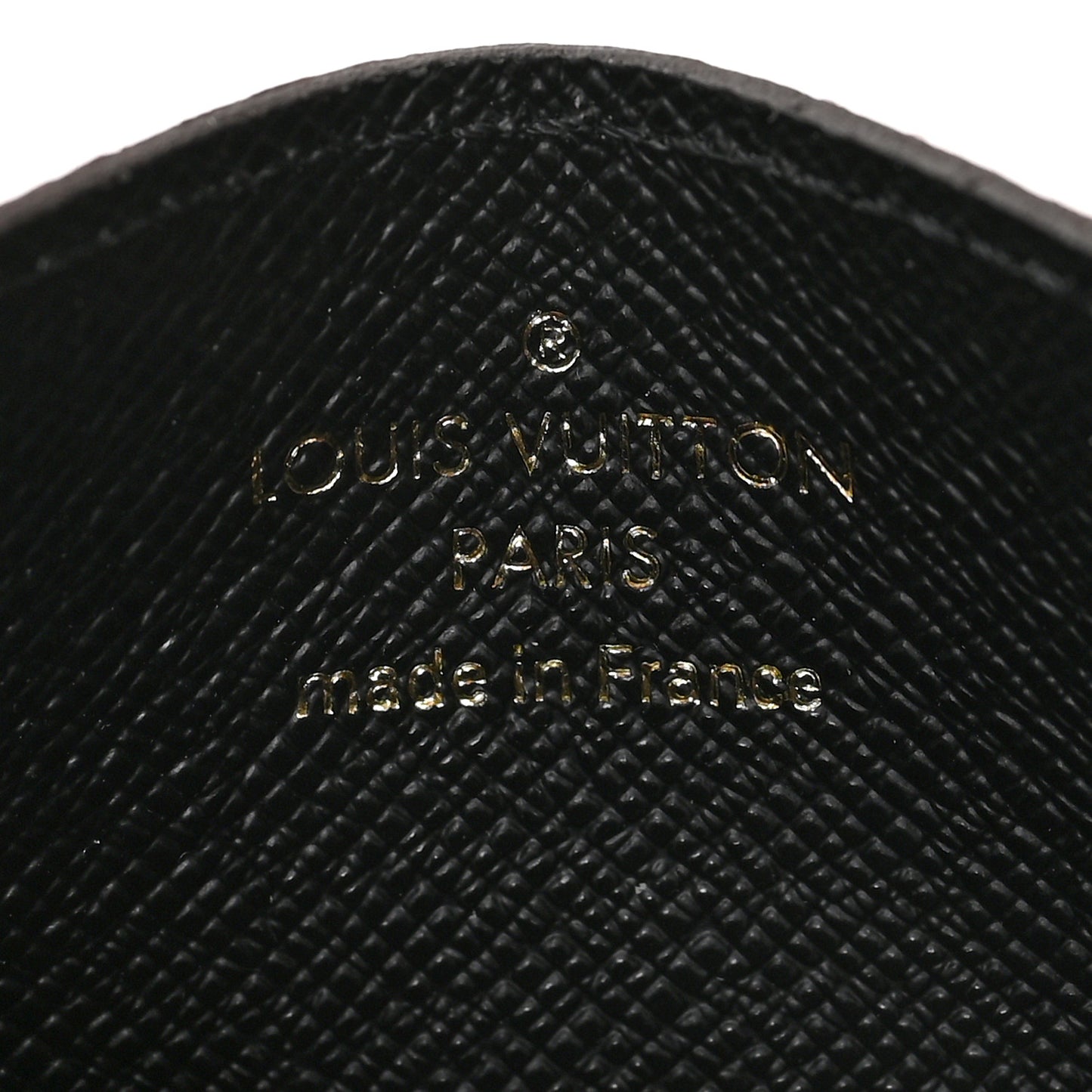 Reverse Monogram Card Holder