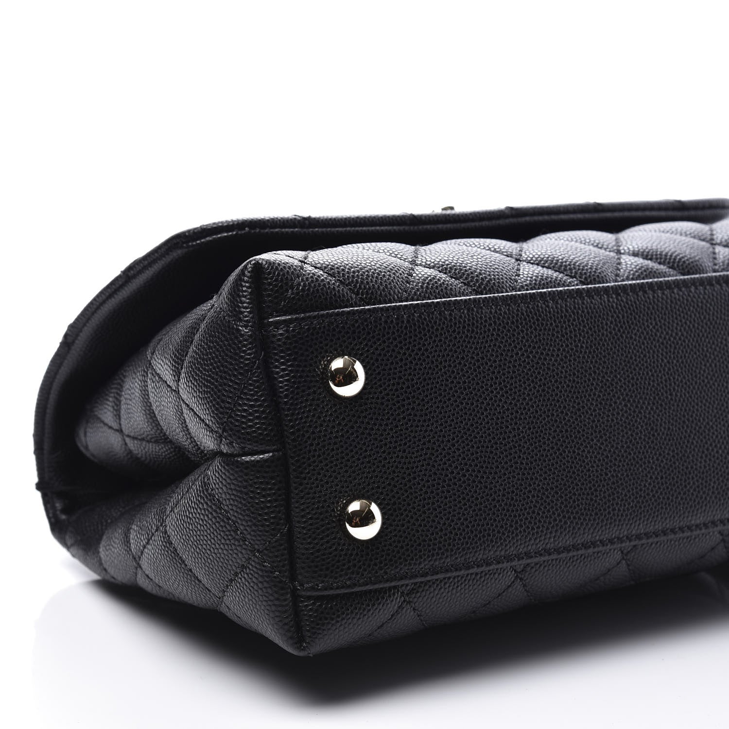 Chanel Caviar Quilted Mini Coco Handle Flap Black 7 of 10