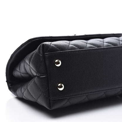 Chanel Caviar Quilted Mini Coco Handle Flap Black 7 of 10