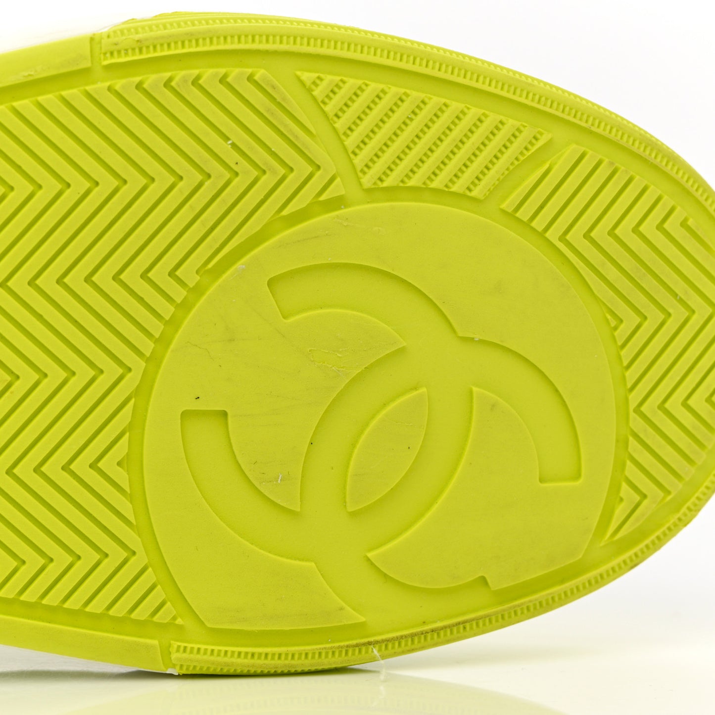 Fabric Womens Logo Sneakers 38 Green