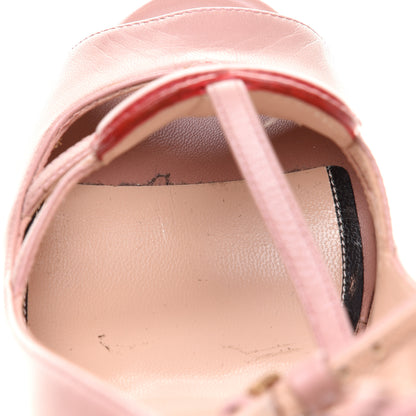 Gucci Malaga Kid Heart Pumps 38.5 Pink 11 of 12