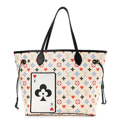 Louis Vuitton Game On Neverfull MM White 1 of 12