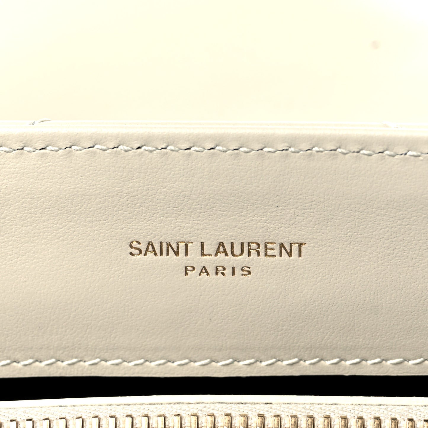 Calfskin Y Quilted Monogram Small Loulou Chain Satchel Ivory