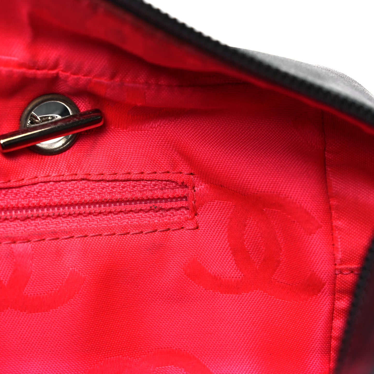 Calfskin Quilted Large Cambon Bowler Black