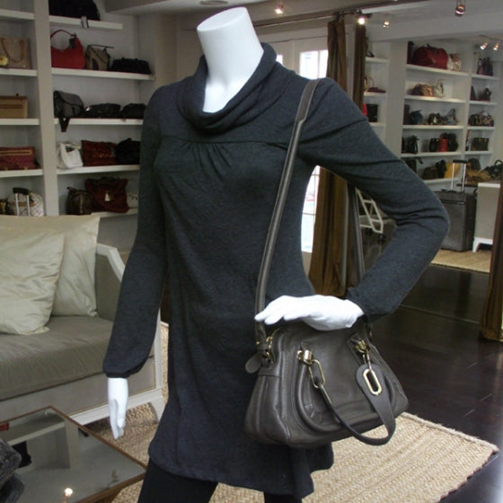 Leather Small Paraty Tote