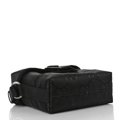 Gucci Econyl Nylon Monogram Off The Grid Messenger Bag Black 4 of 9