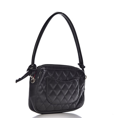 Chanel Calfskin Quilted Cambon Pochette Black 3 of 19