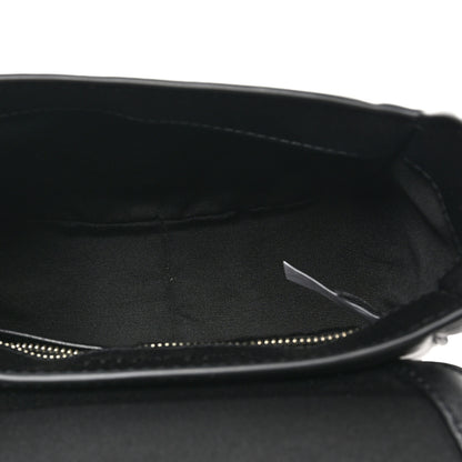 Marc Jacobs Calfskin Small The Covered J Marc Saddle Bag Black 5 of 9