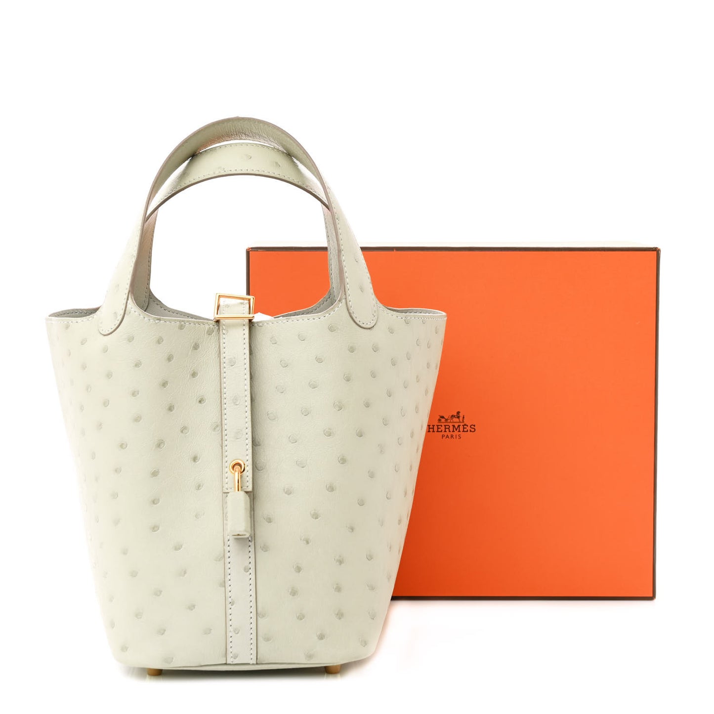 Ostrich Picotin Lock 18 Gris Perle