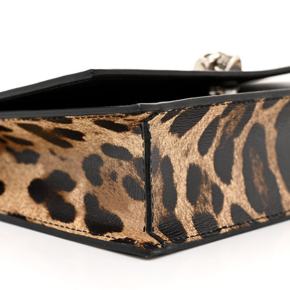 Alexander McQueen Patent Leopard Print Skull Mini Crossbody Bag 9 of 10