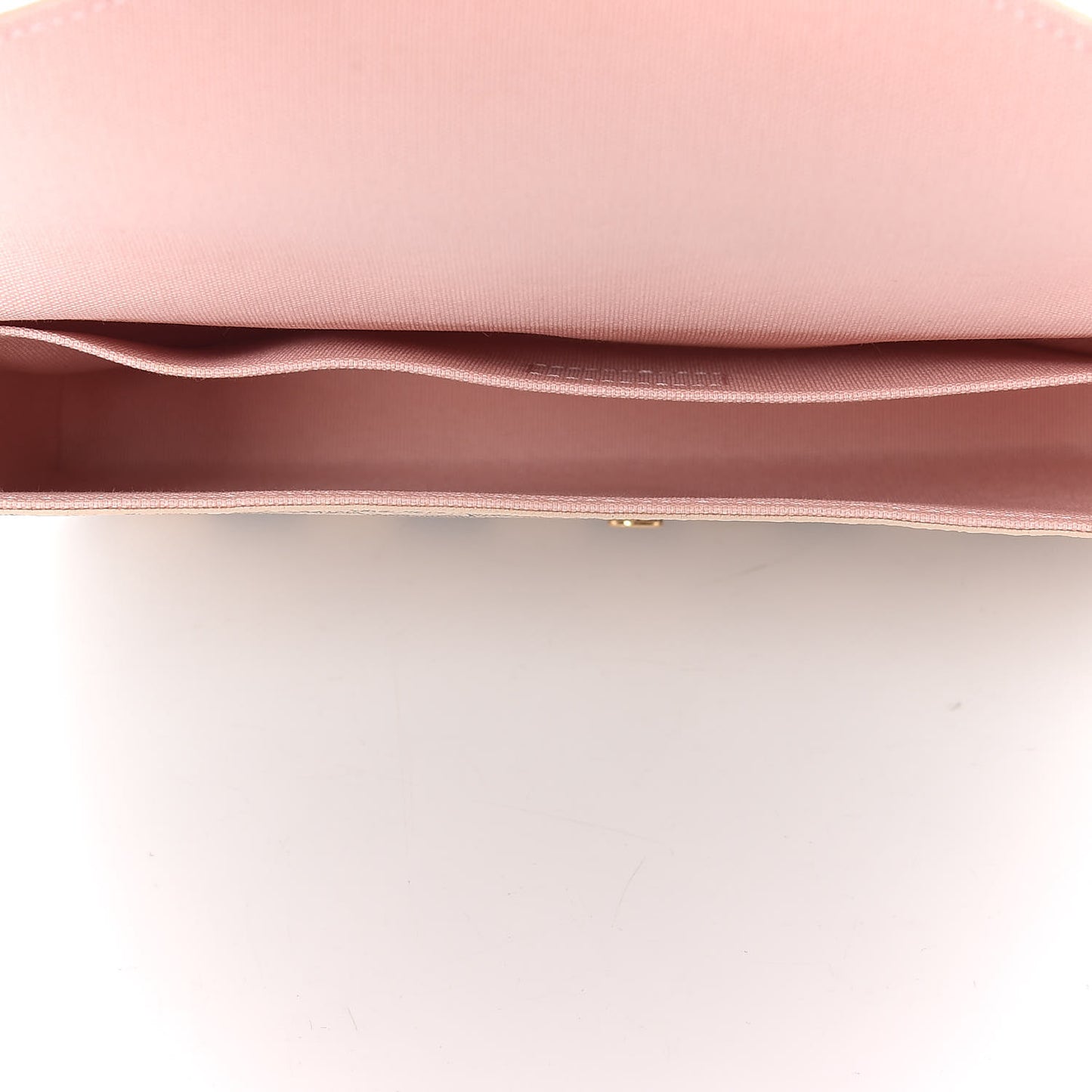 Damier Azur Pochette Felicie Chain Wallet Rose Ballerine